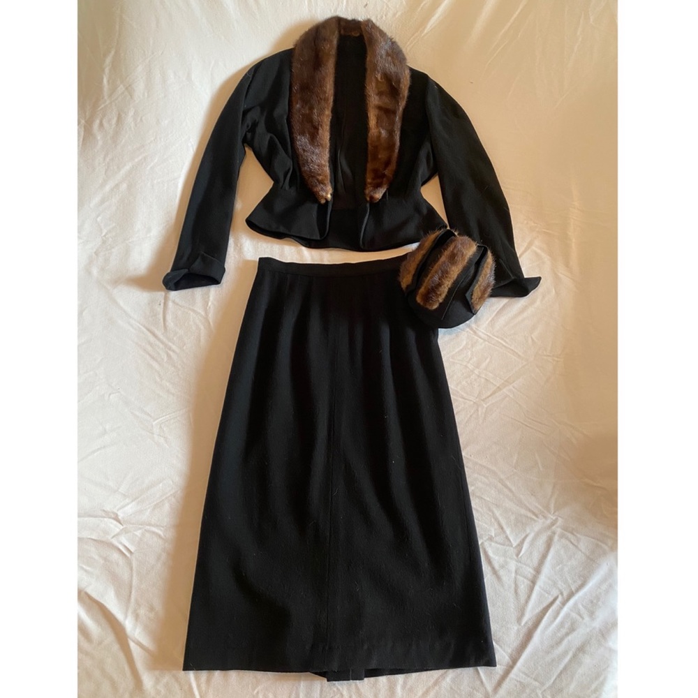 Vintage 1940's Wool Suit